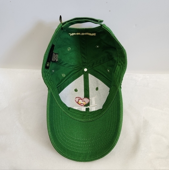 John Deere Green White Pink Heart Tractor Baseball Hat Cap - Picture 14 of 16